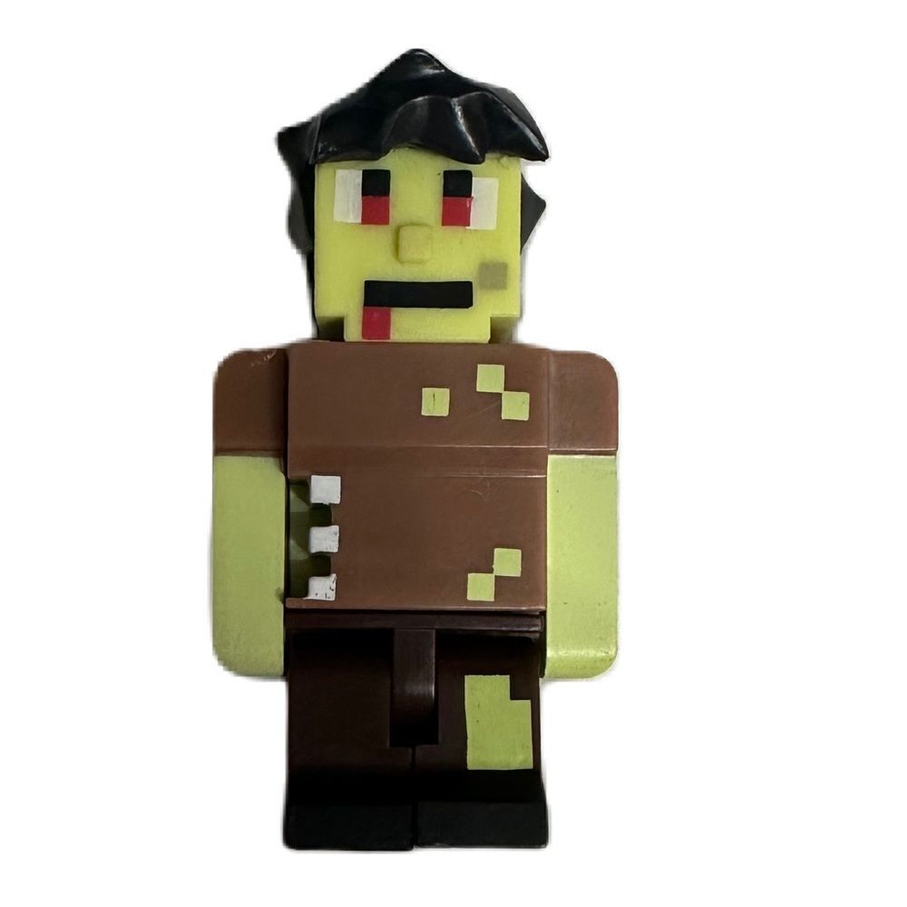 Minecraft Jazwares 2014 Terraria World‎ Zombie Action Figure 3” Minecraft - Picture 2 of 11